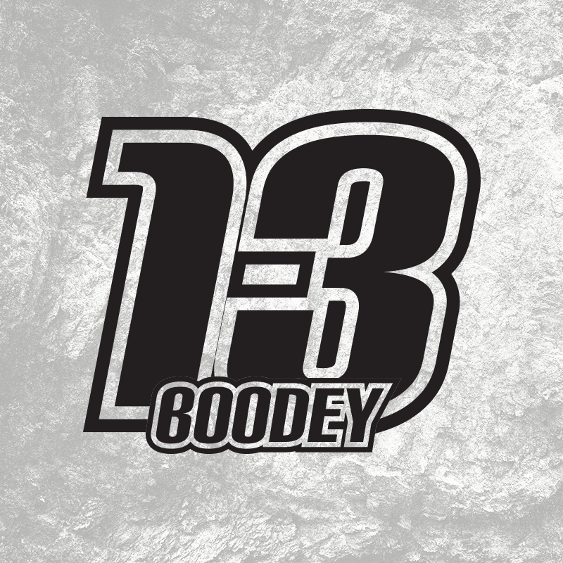 3x Custom MX Race Plate Number Type#9