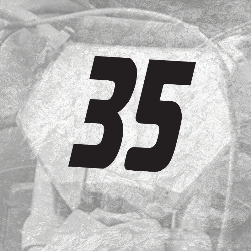 3x Custom Dirt Bike Plate Number Type#1