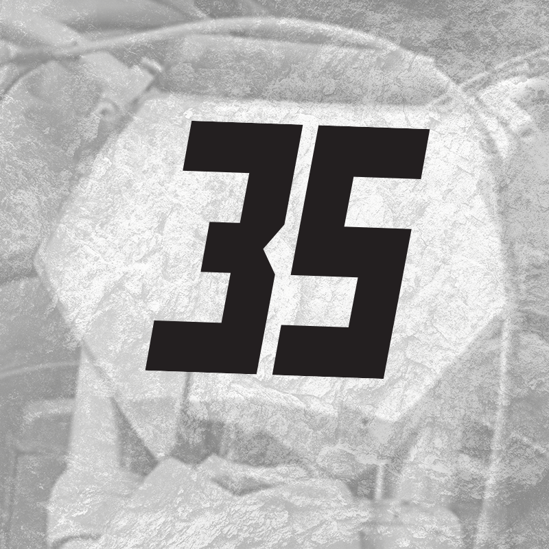 3x Custom Dirt Bike Plate Number Type#3