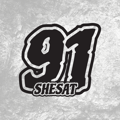 3x Custom MX Race Plate Number Type#14