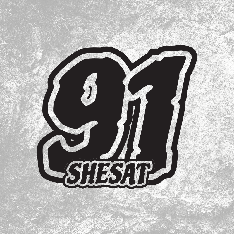 3x Custom MX Race Plate Number Type#14