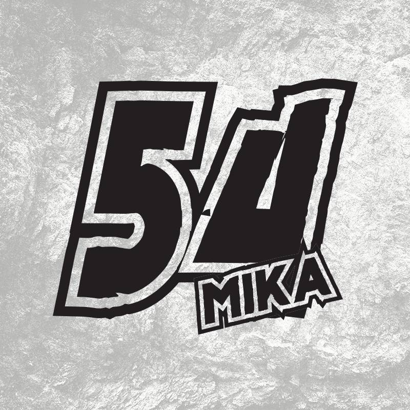 3x Custom MX Race Plate Number Type#5